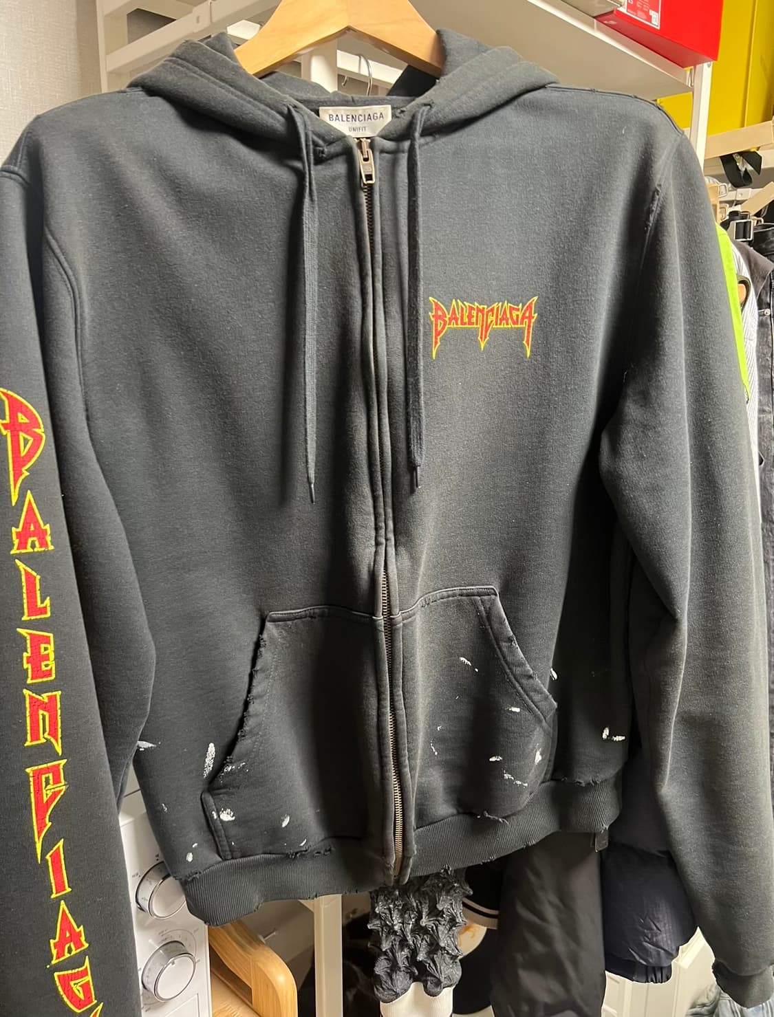 발렌시아가 메탈리카 후드집업s 상품이미지1