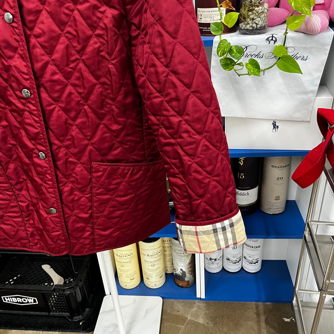 버버리 우먼 퀼팅 자켓 S 상품이미지4