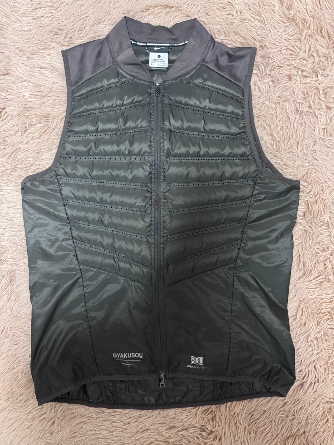 나이키 갸쿠소우 Gyakusou 러닝 패딩 조끼 상품이미지1