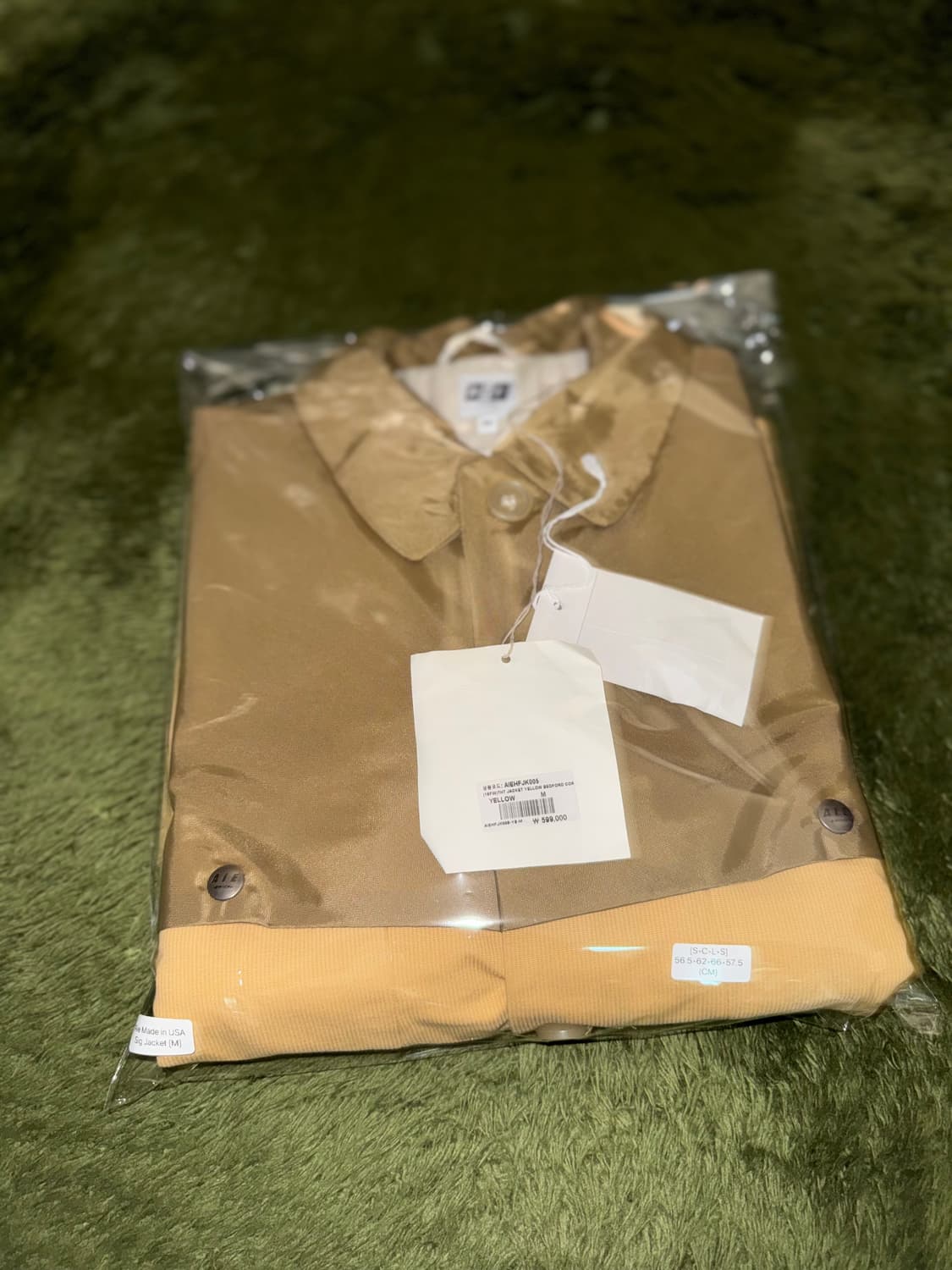 [M] AIE 19FW 배드포드 나일론 코듀로이 투톤 자켓 상품이미지10