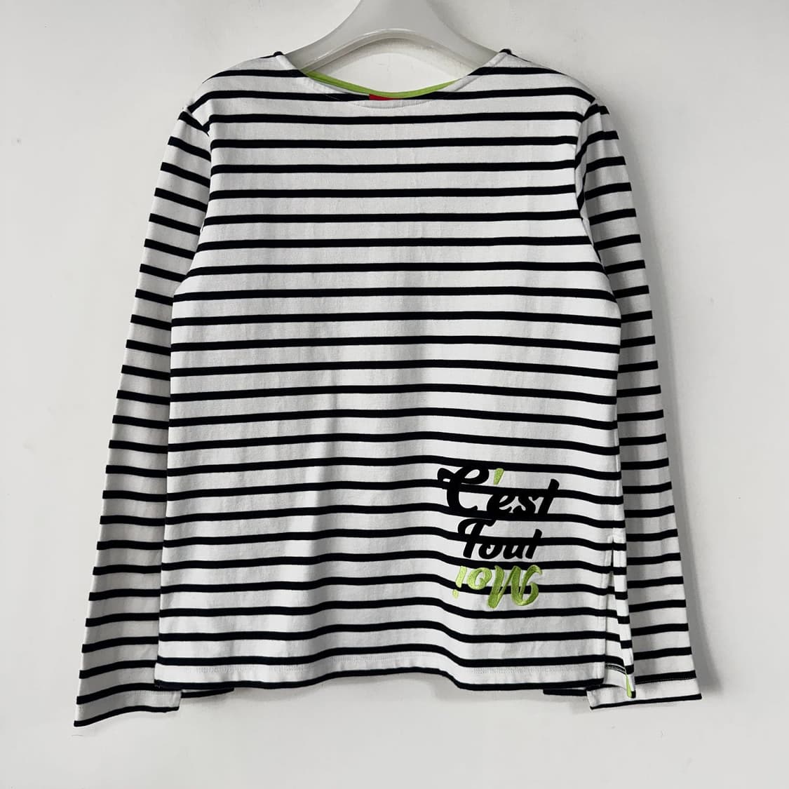 럭키슈에뜨 스트라이프 롱슬리브 상품이미지1