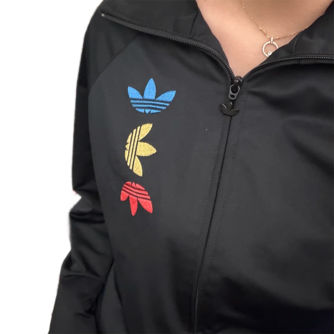 🔥아디다스 메탈릭 트리플 파이어버드 블랙 트랙탑 져지🔥 상품이미지3