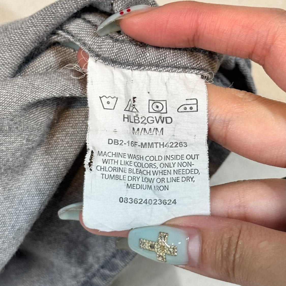 M) Wrangler 랭글러 투포켓 워크웨어 코튼 셔츠 W38 상품이미지6