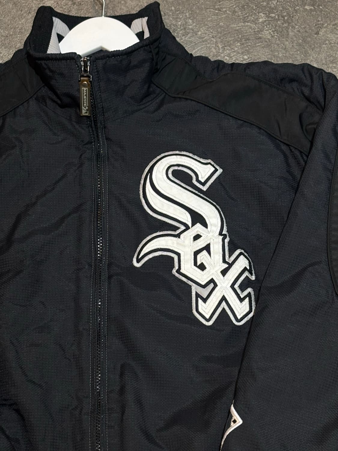 마제스틱 보스턴 화이트 삭스 자켓 점퍼 L사이즈 105착용가능 상품이미지4