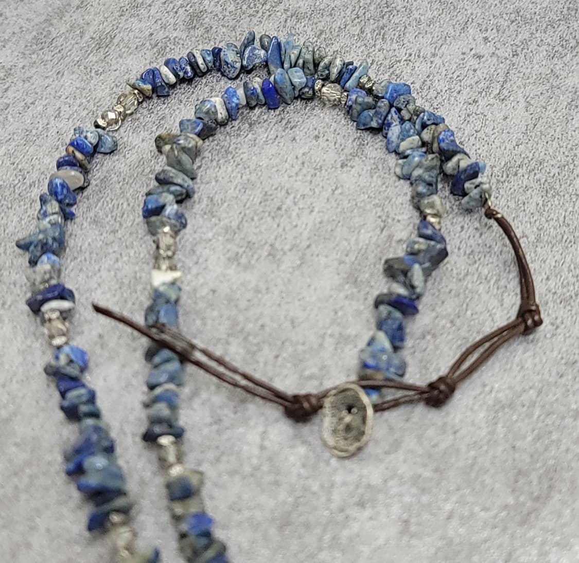 lapis lazuli cross necklace 상품이미지5