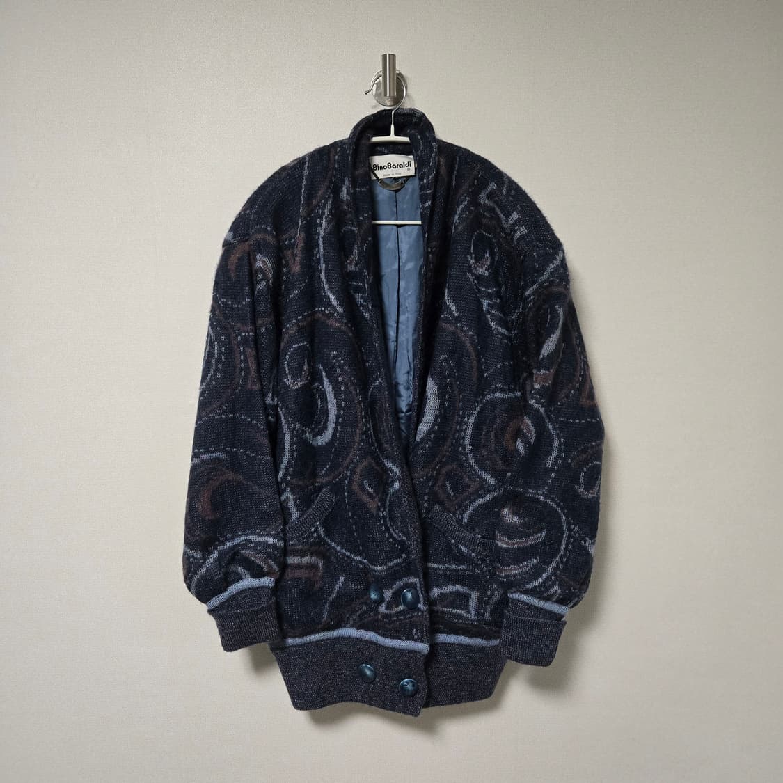 Bino Baraldi 모헤어 가디건 / 남성 가디건/ 남자 가디건 상품이미지1