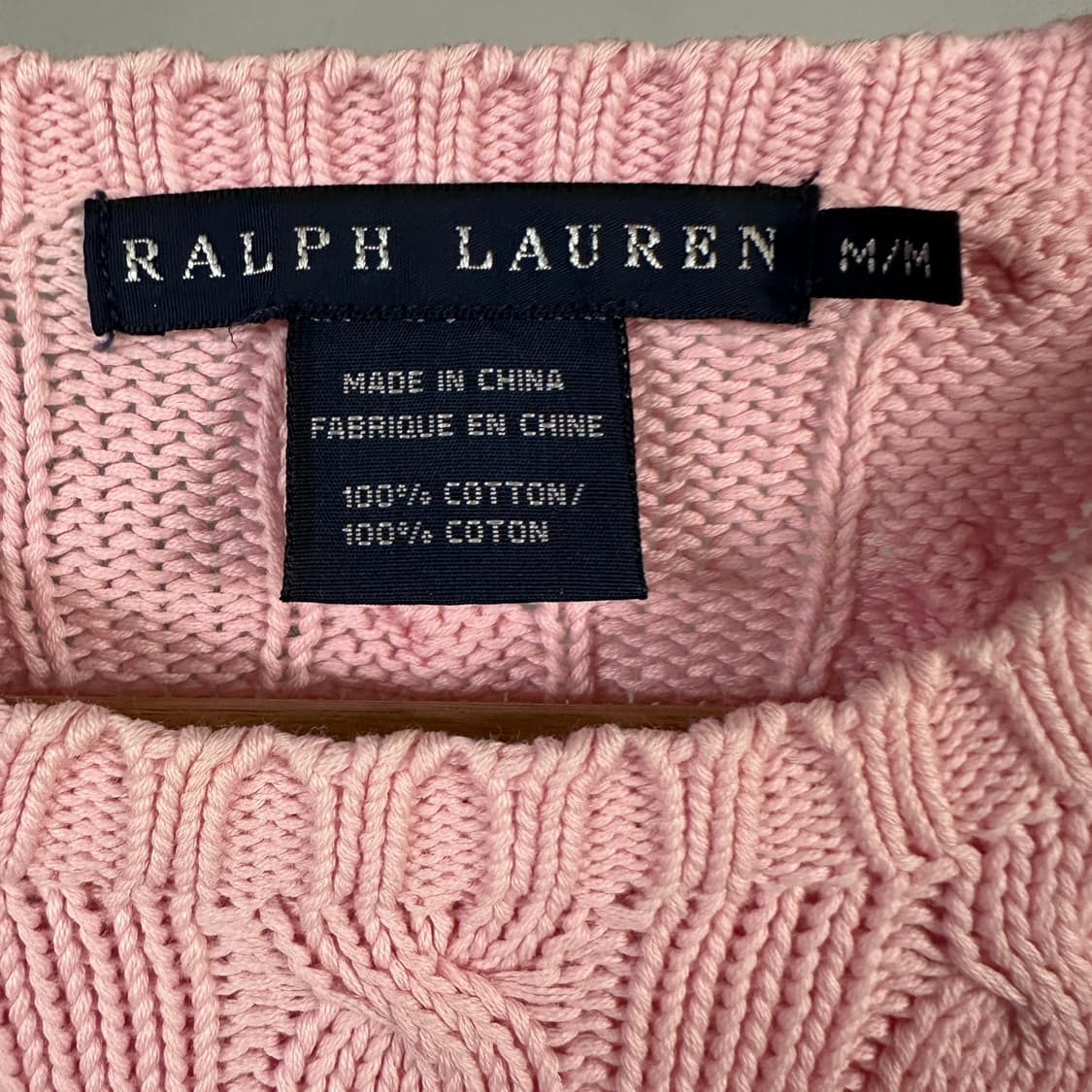 랄프로렌 케이블 니트 상품이미지2