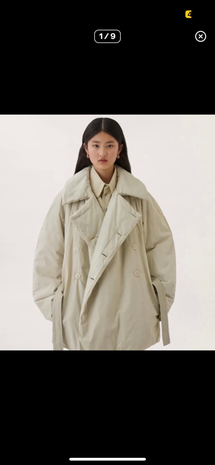 르메르 24FW 베이지 패딩 재킷 상품이미지2