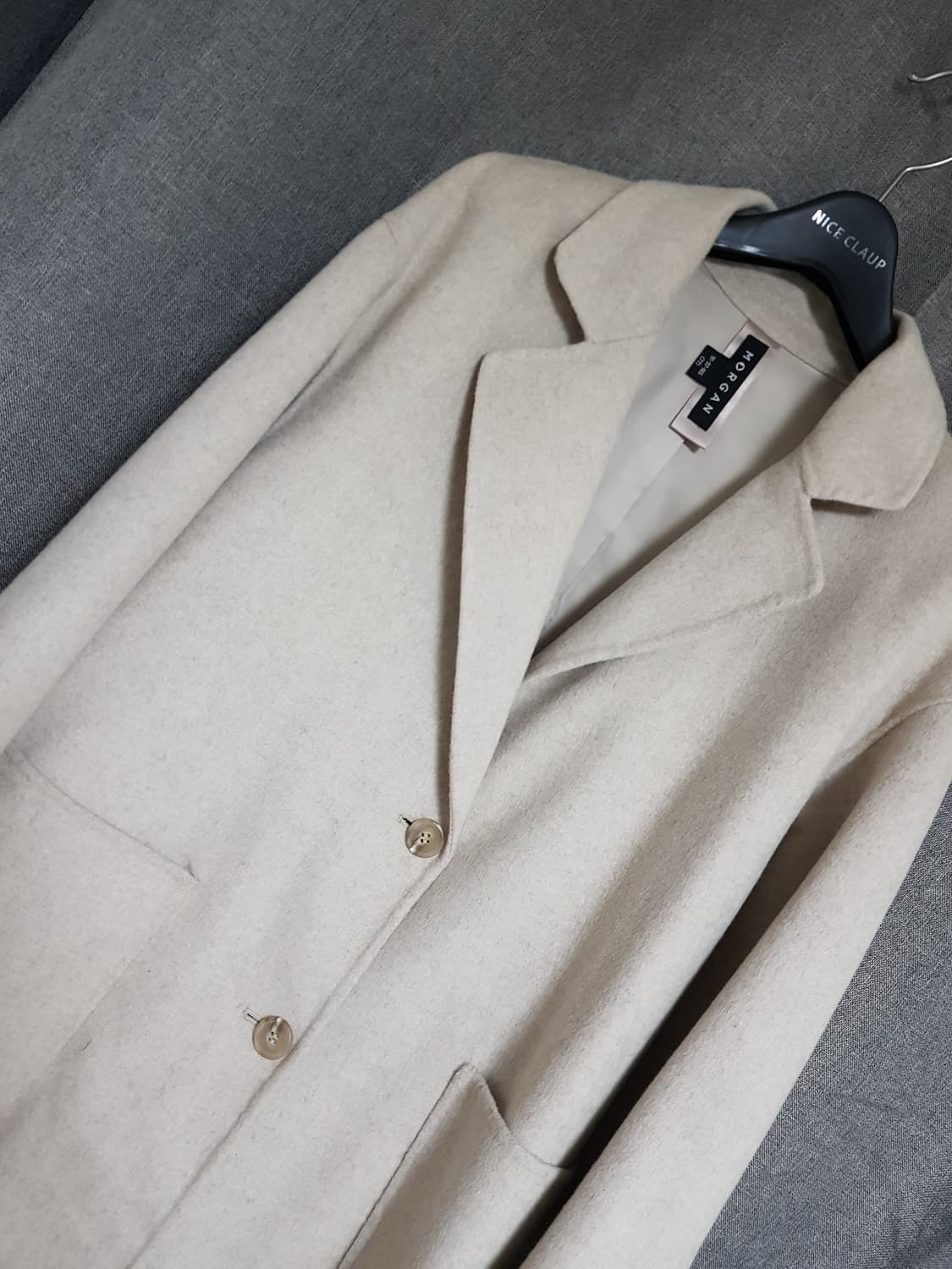 모르간 핸드메이드 울자켓 상품이미지2