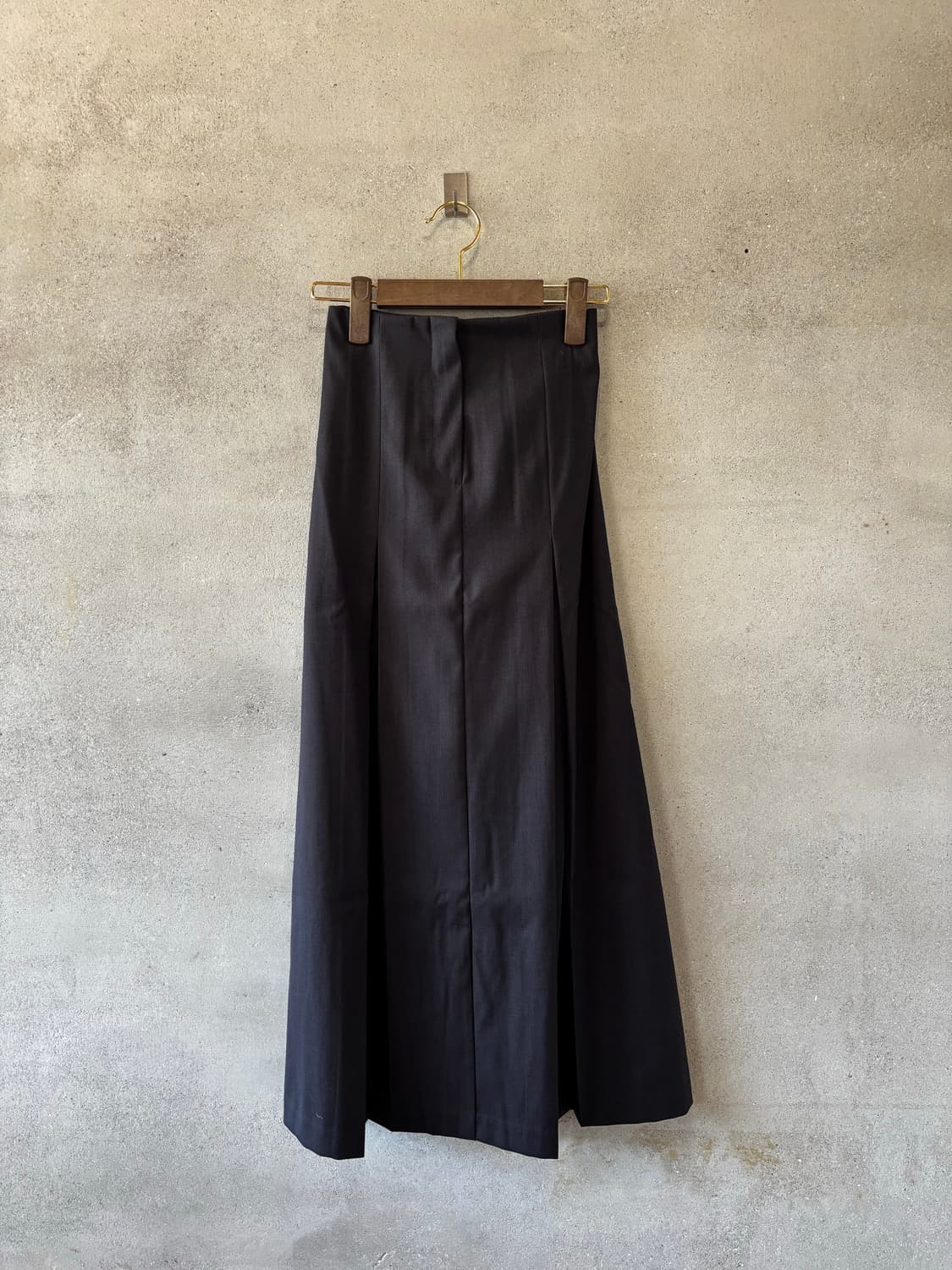 챠콜 밴딩 스커트 상품이미지1