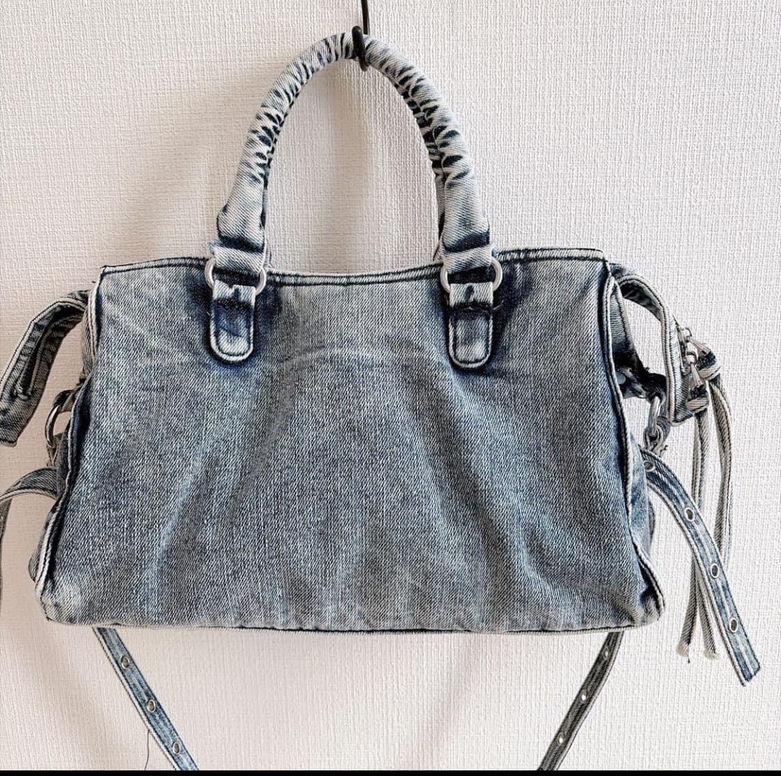 Denim Vintage bag y2k 워싱 데님 빈티지 백 상품이미지5