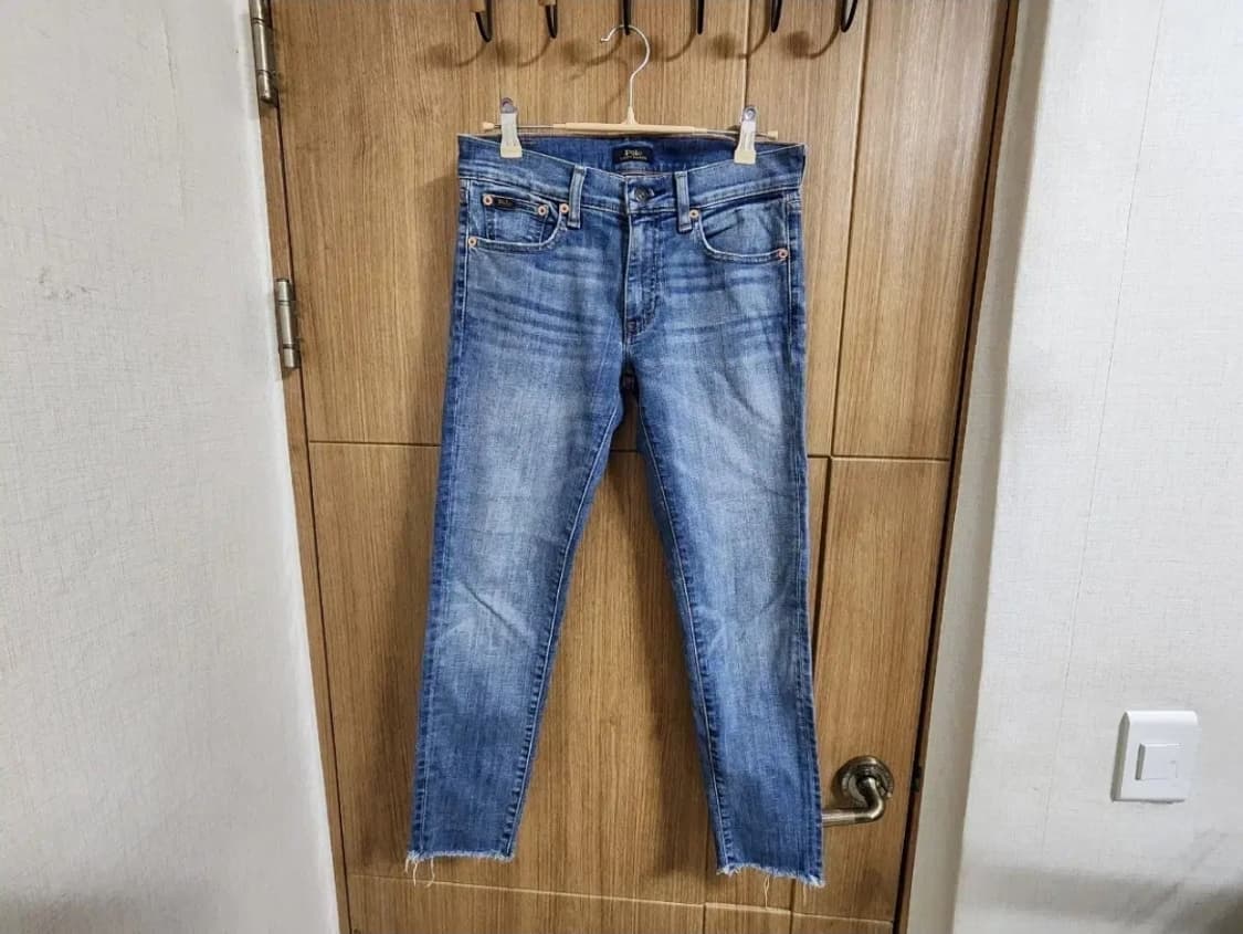 (27)여성 폴로랄프로렌 컷팅 데님 팬츠 상품이미지1