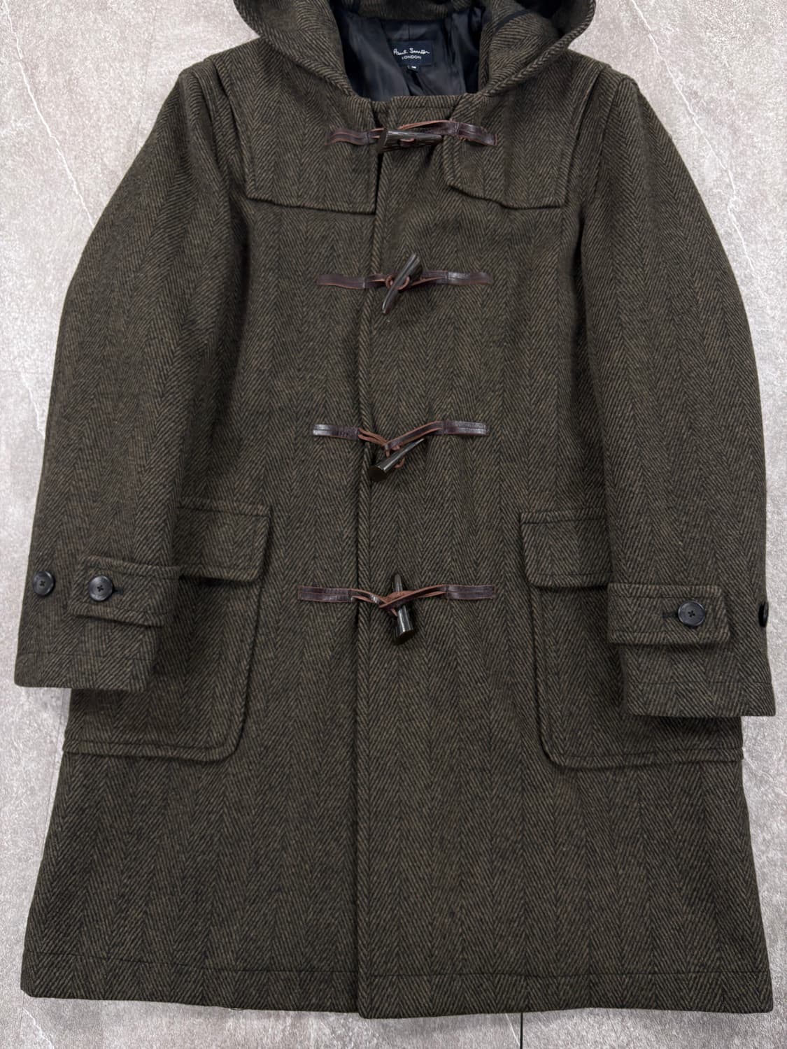 Paul Smith Herringbone Duffle Coat     상품이미지2