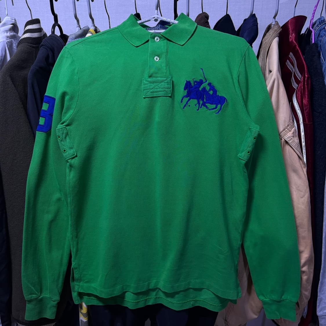 폴로랄프로렌 초록 치프키프 카라티 s 상품이미지1