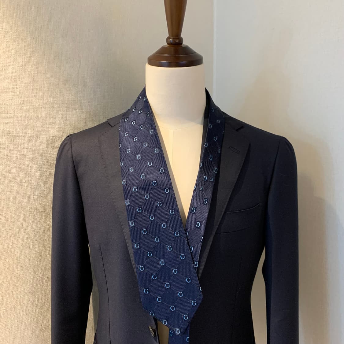 구찌(GUCCI) GG모노그램 로고플레이 명품넥타이 A+등급 상품이미지1