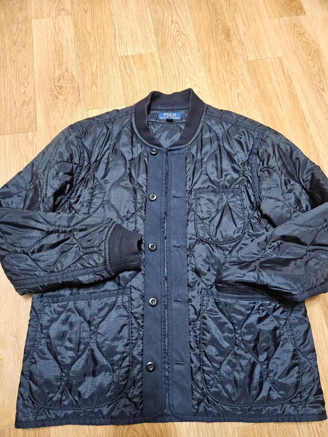 폴로 랄프로렌 깔깔이 누빔 지켓 아메카지 클래식 로고리스 m 100 나나 상품이미지1