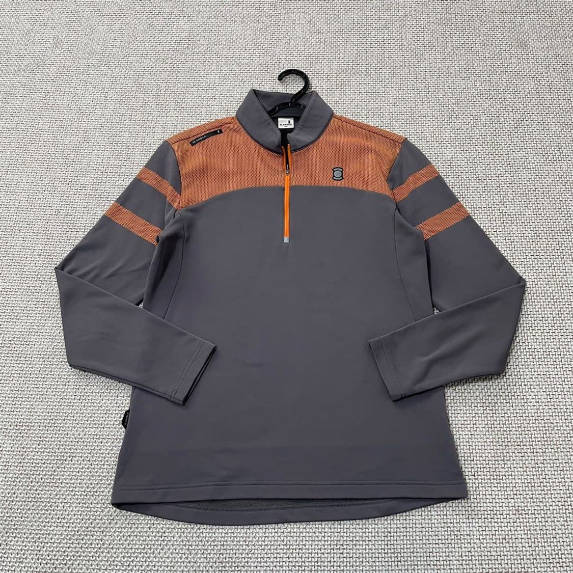 와이드앵글  골프 기모 반집업 6452 상품이미지1