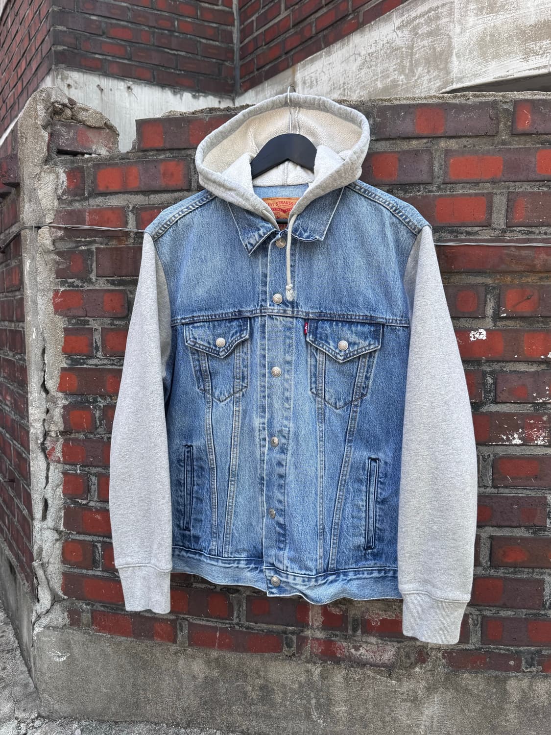 리바이스 후디 데님 트러커자켓  상품이미지1