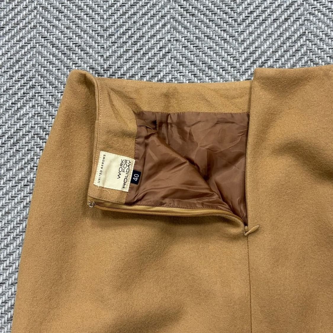 유나이티드 애로우즈 울블렌드 스커트 v2275 상품이미지5