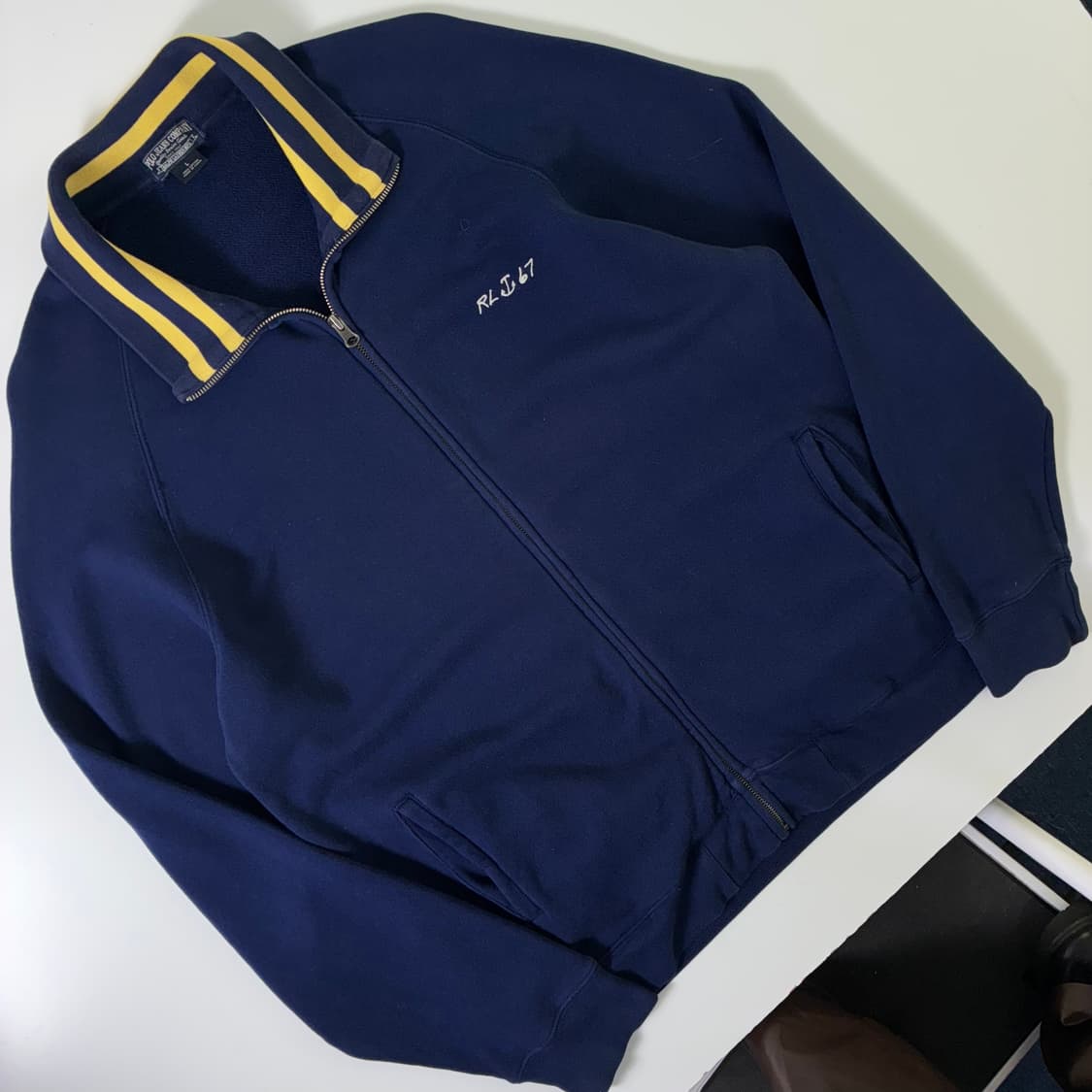 Polo jeans 폴로 진스 RL 자수 코튼 집업 자켓 상품이미지2