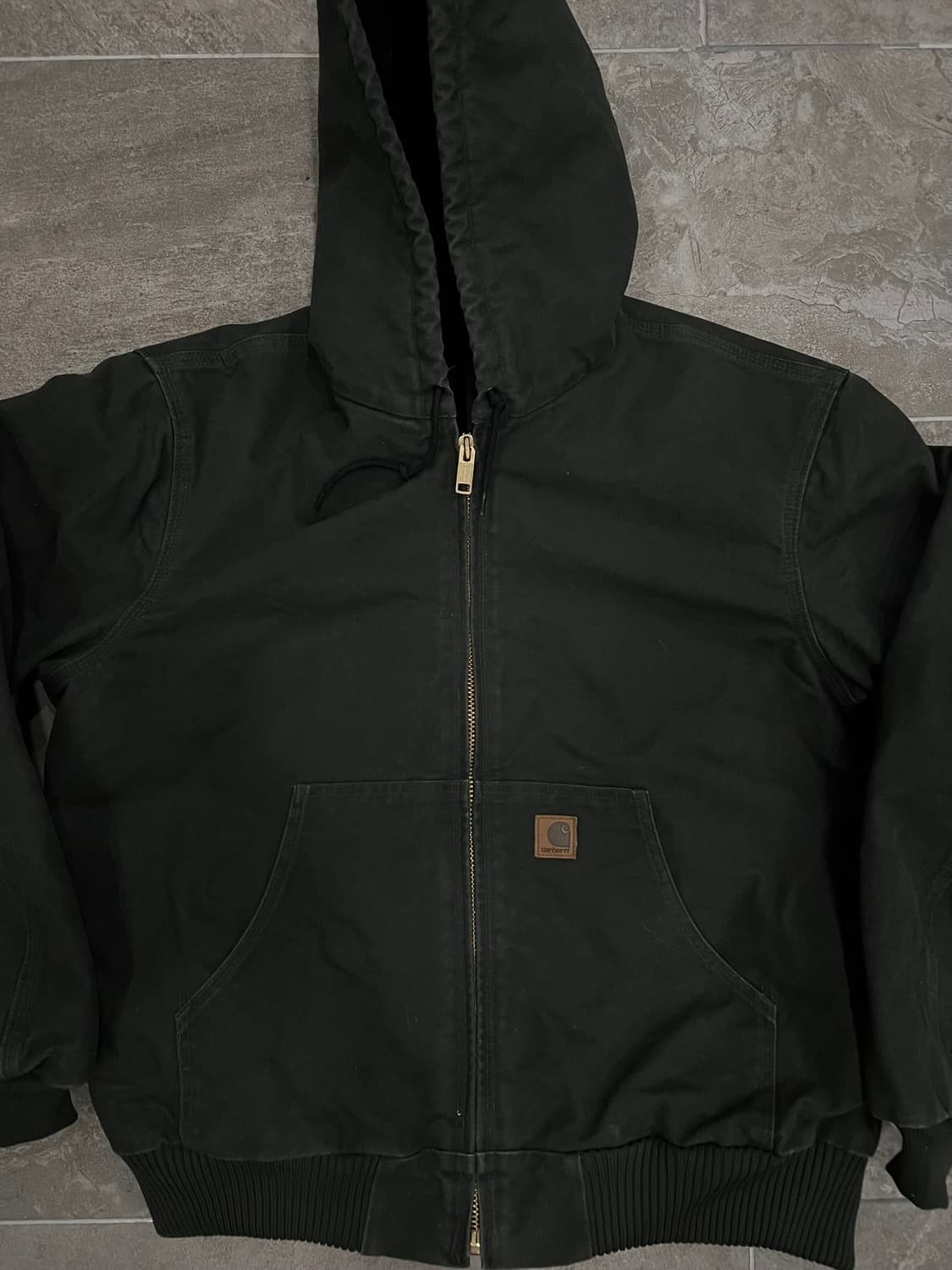 (L) 칼하트 덕 액티브 후드자켓 J130 MOS 모스그린 상품이미지7