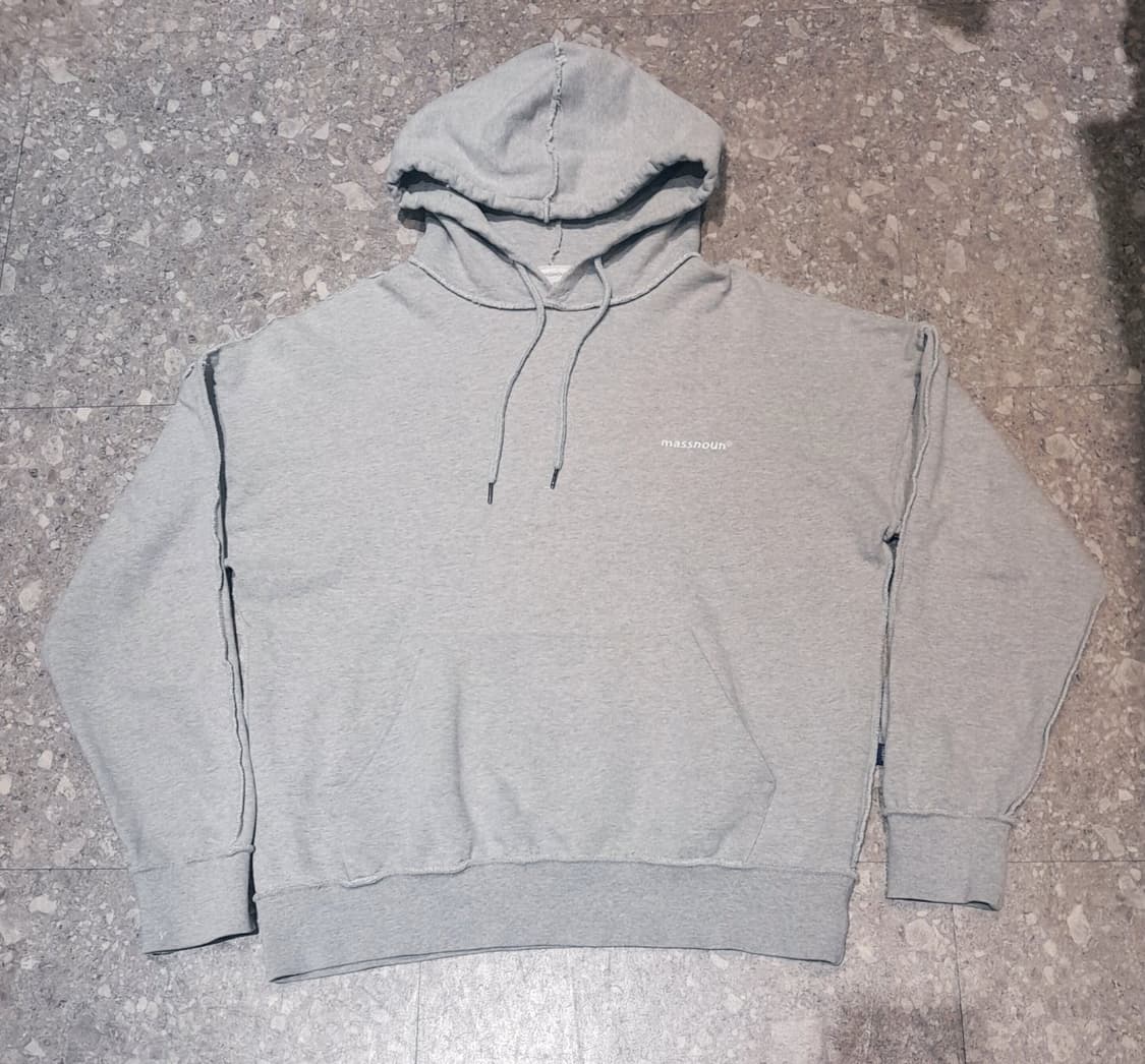 💥매스노운 드롭숄더 후드 그레이 (L)
 상품이미지1