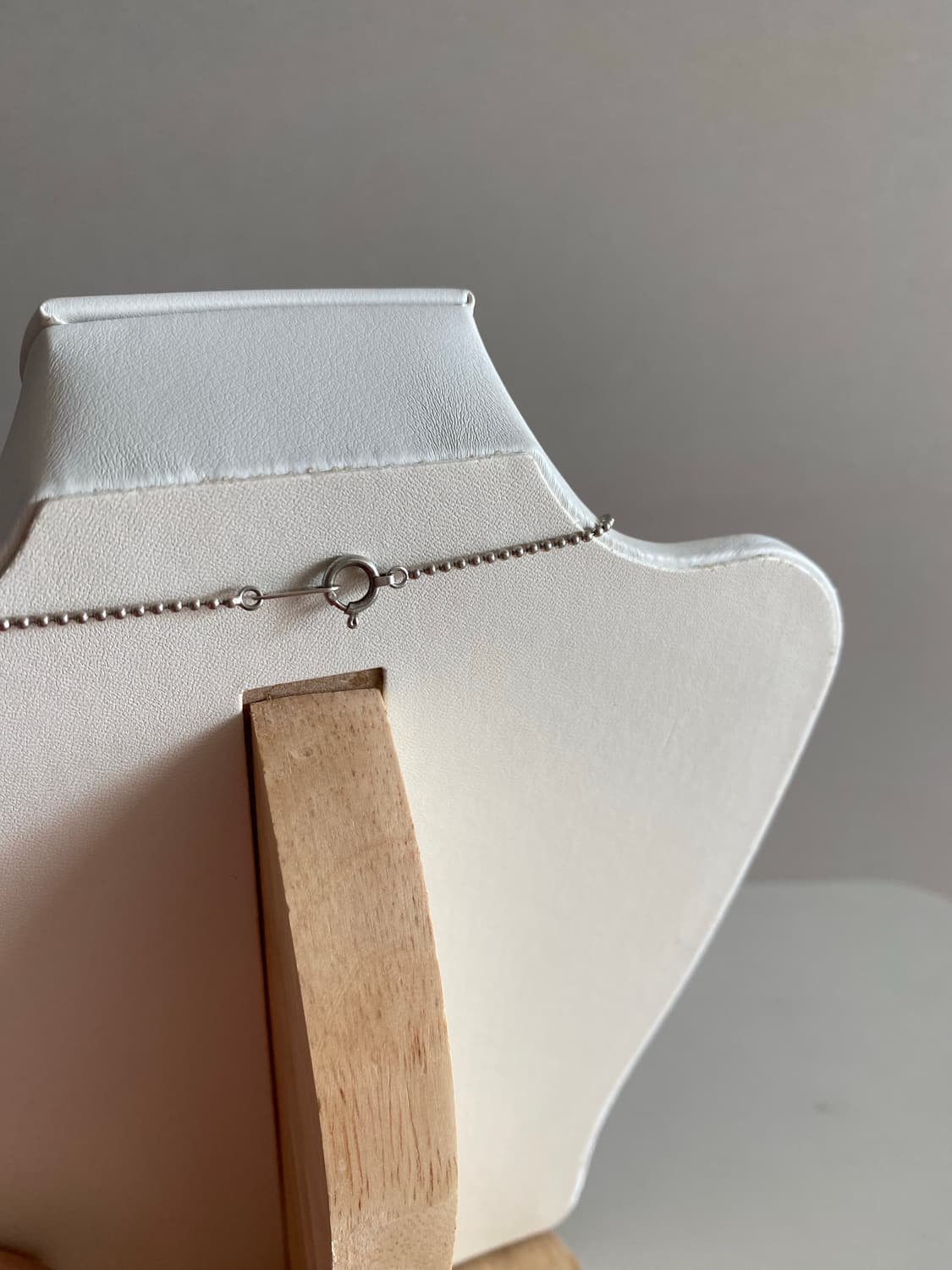 Sv95 실버 물방울 목걸이 빈티지 목걸이 상품이미지3