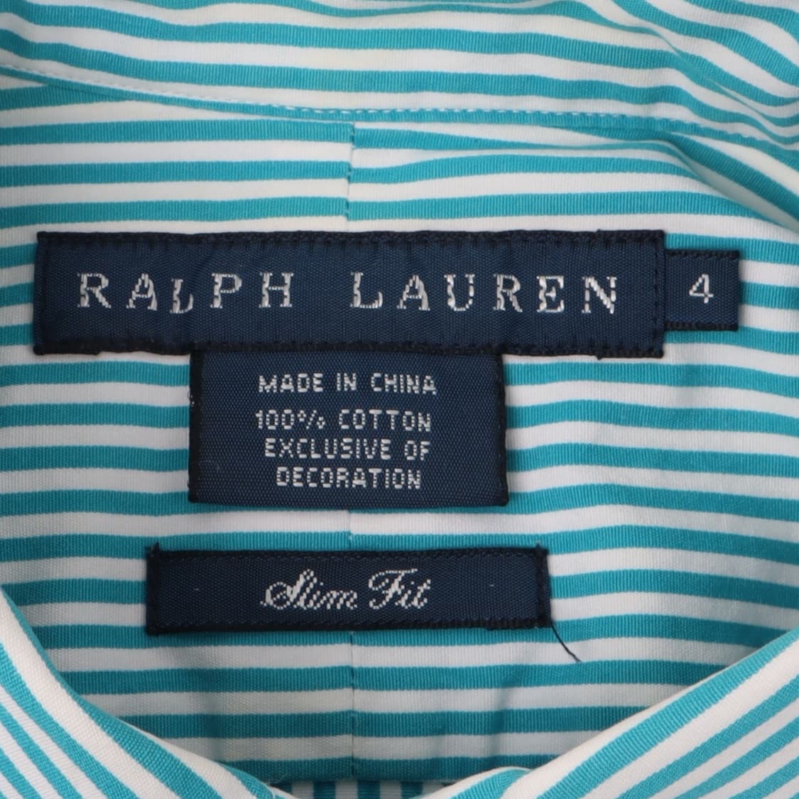 랄프로렌 민트 코튼 스트라이프 셔츠 상품이미지8