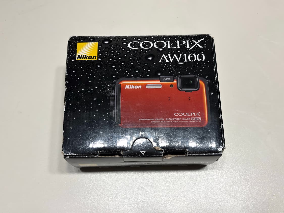 (작례포함) 니콘 쿨픽스 aw100 풀박스 상품이미지3