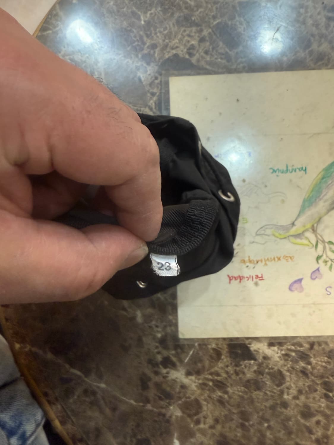 정품 프라다 나일론 미니 파우치 버킷백 팝니다 상품이미지9