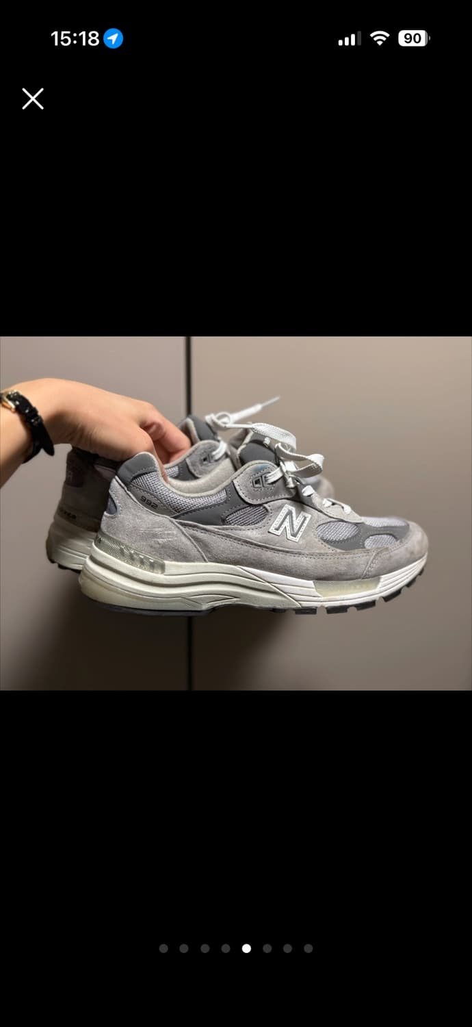 New Balance 992 Made in USA Grey  D Stan 상품이미지5