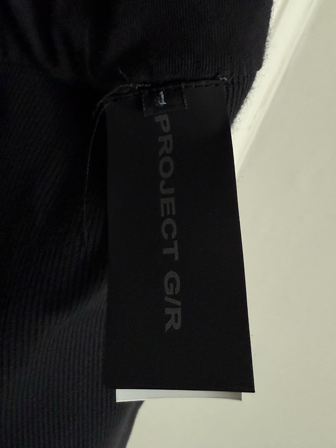 프로젝트 G/R 김프 와플 써멀 후드집업 블랙 상품이미지10