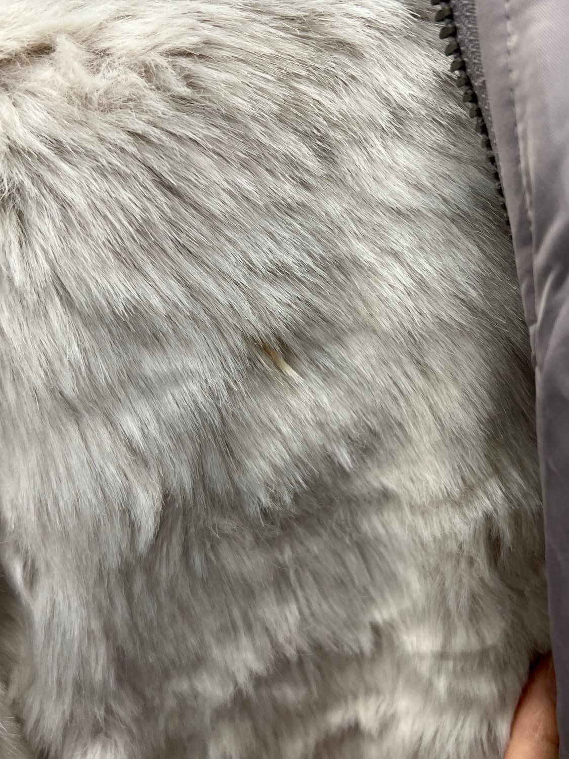 Oversized Faux Fur Hooded Jacket   상품이미지5