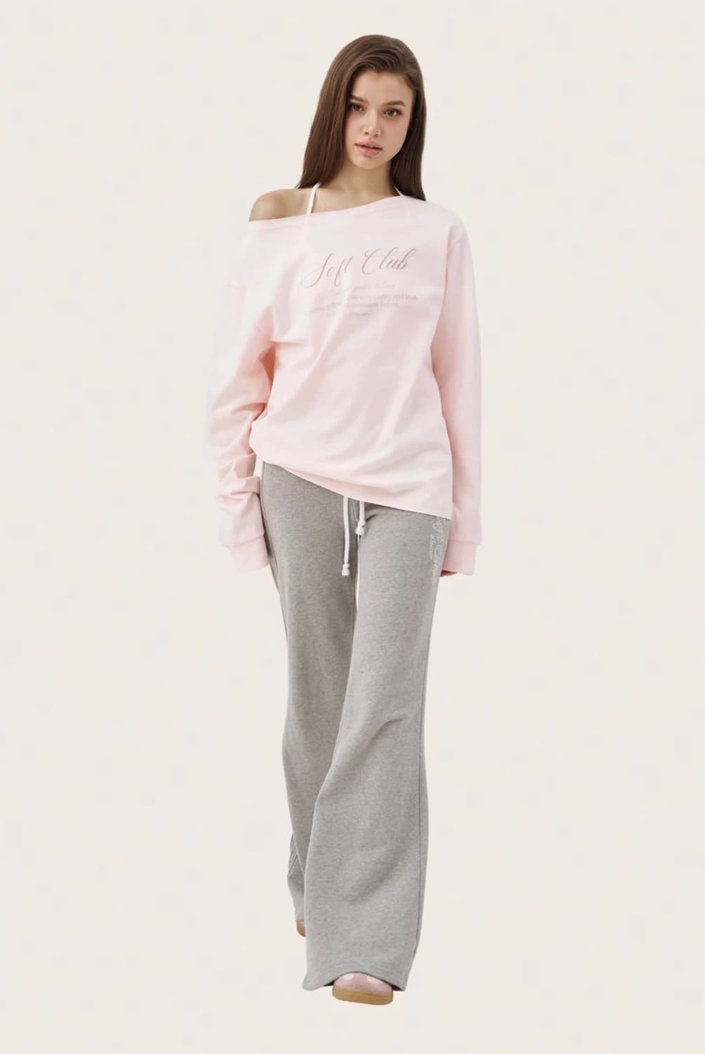 클리시어 소프트 클럽 원숄더 셔츠 상품이미지3