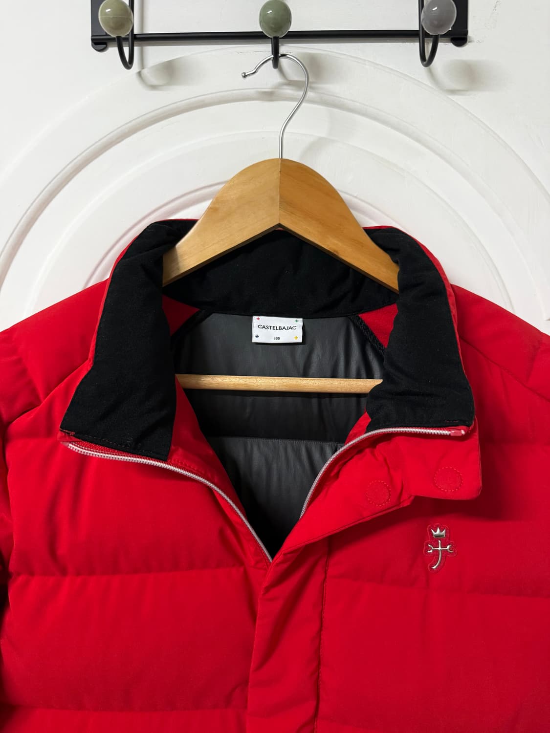 슬림 100사이즈 남성 까스텔바작 구스 다운 골프 패딩 상품이미지4