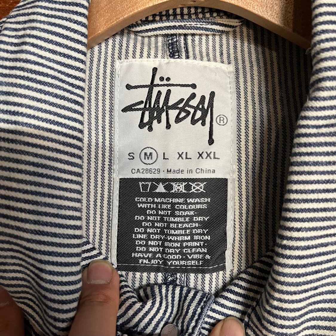 스투시 스트라이프 유틸리티 자켓 상품이미지6