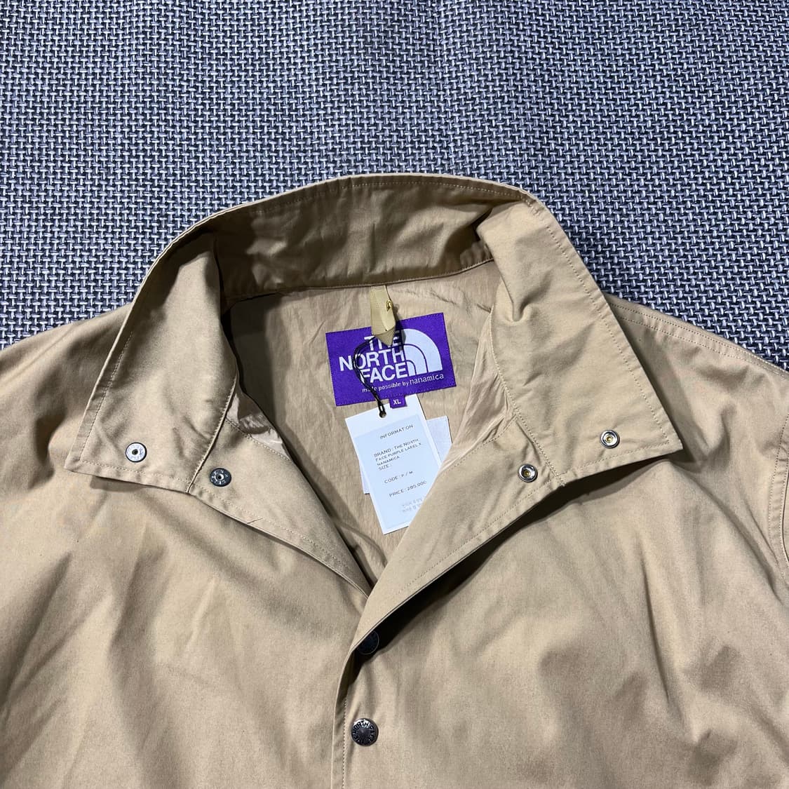 노스페이스 퍼플라벨 X 나나미카 코치자켓 (XL) 상품이미지4