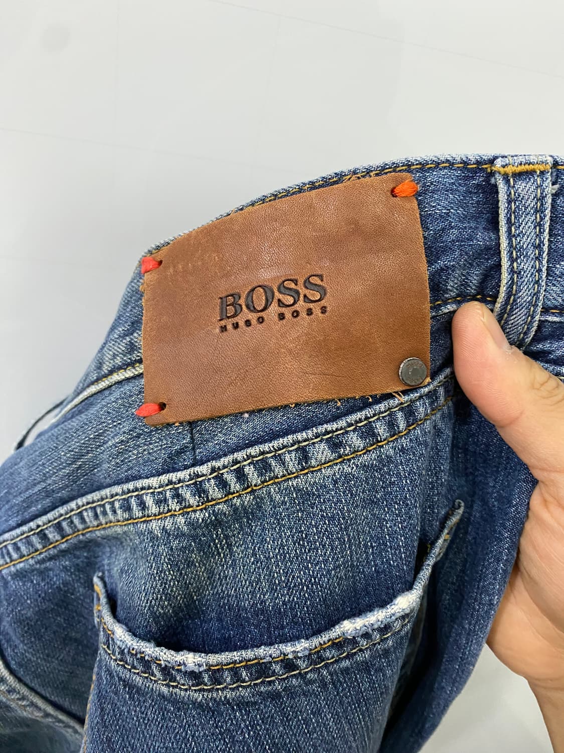 BOSS 로고 데님팬츠(32) 상품이미지4