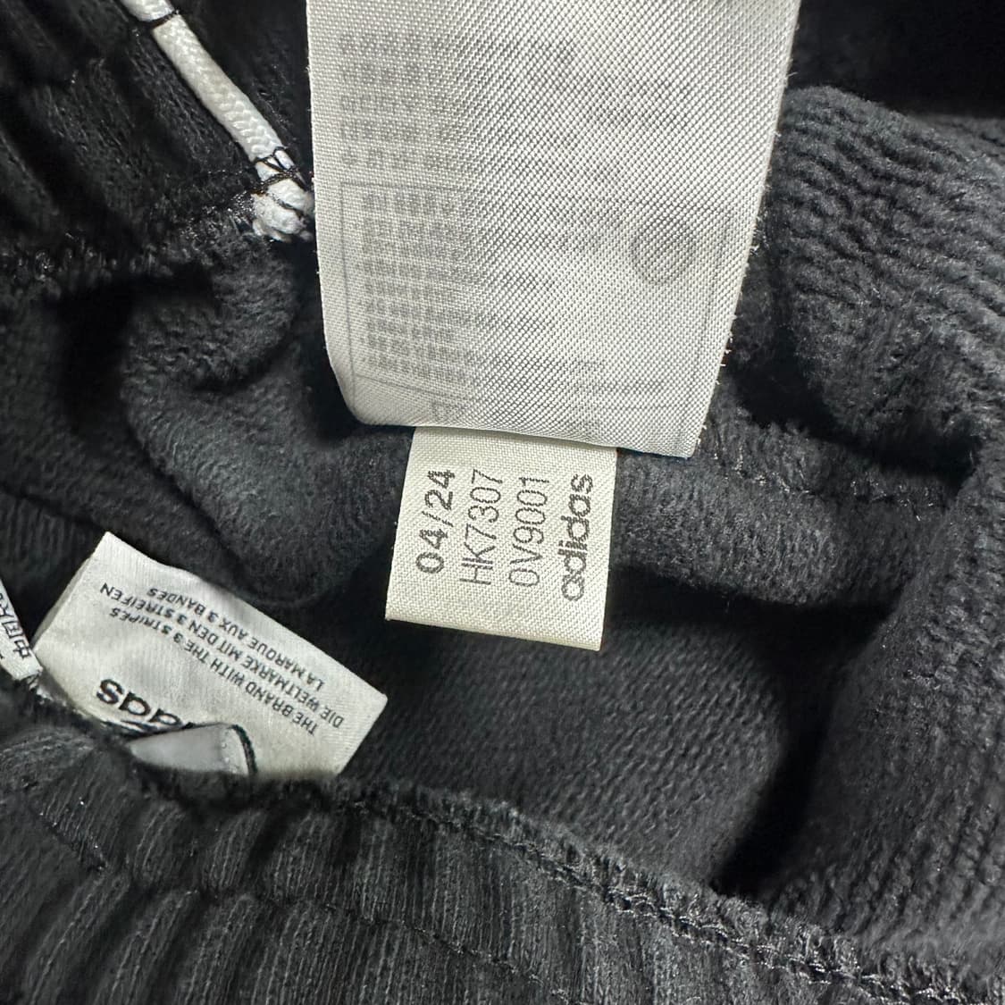 ✨ (바배) 아디다스 삼선 블랙 트레이닝 팬츠 상품이미지5