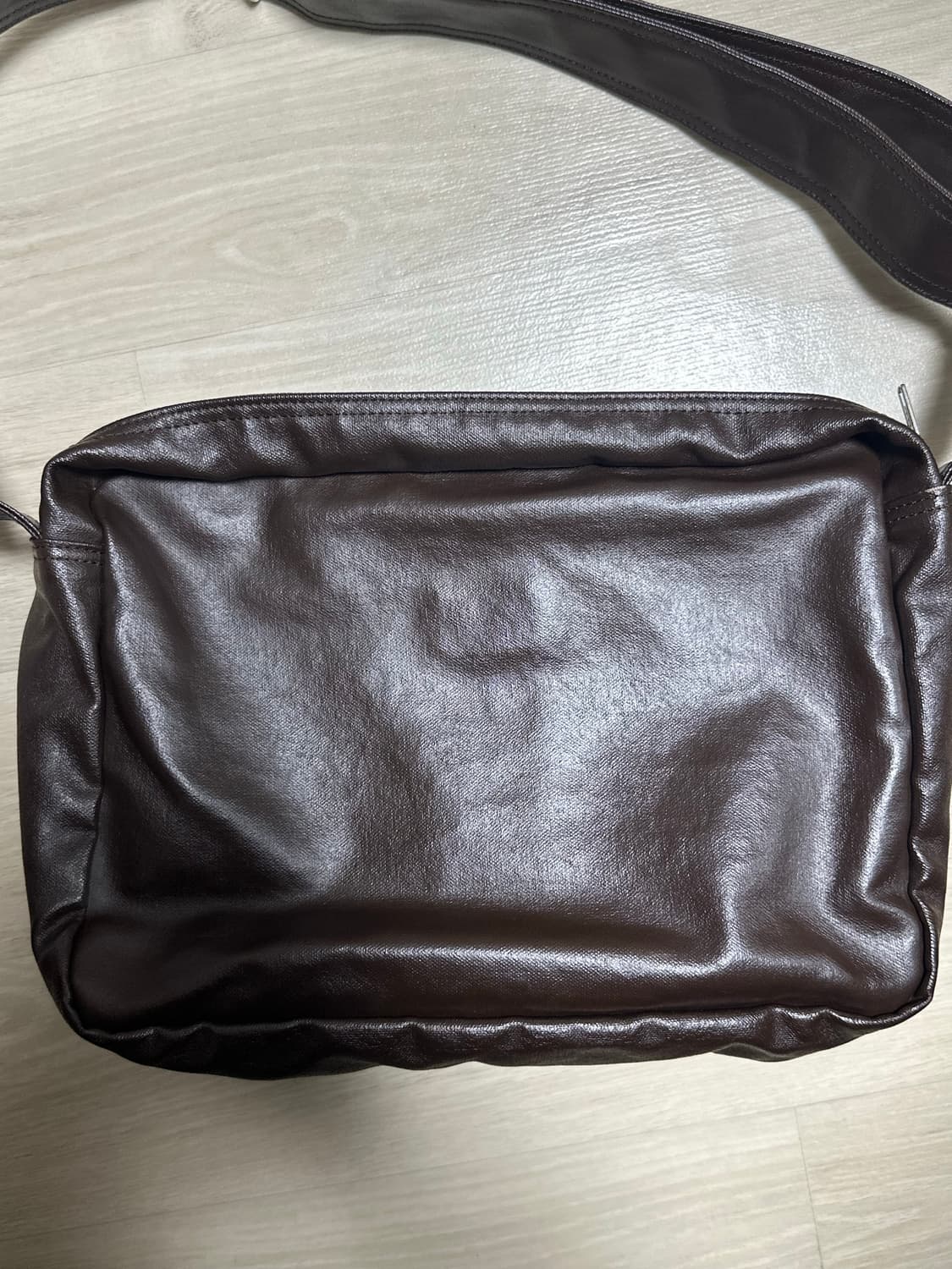 PORTER 요시다 포터 프리스타일 숄더백 L 다크 브라운 상품이미지4