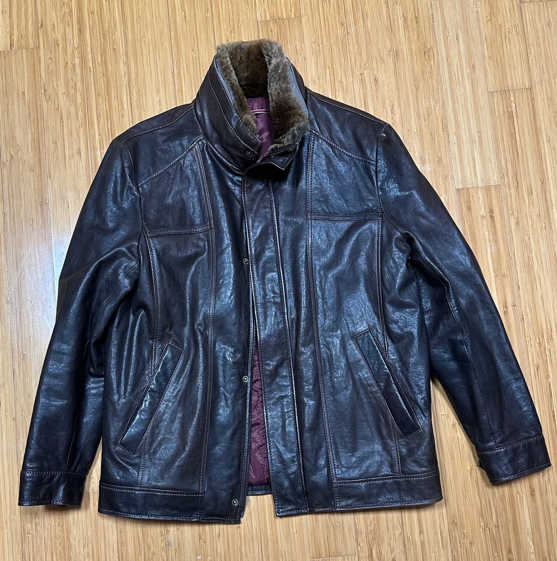 (95) 빈티지 가죽자켓 상품이미지3