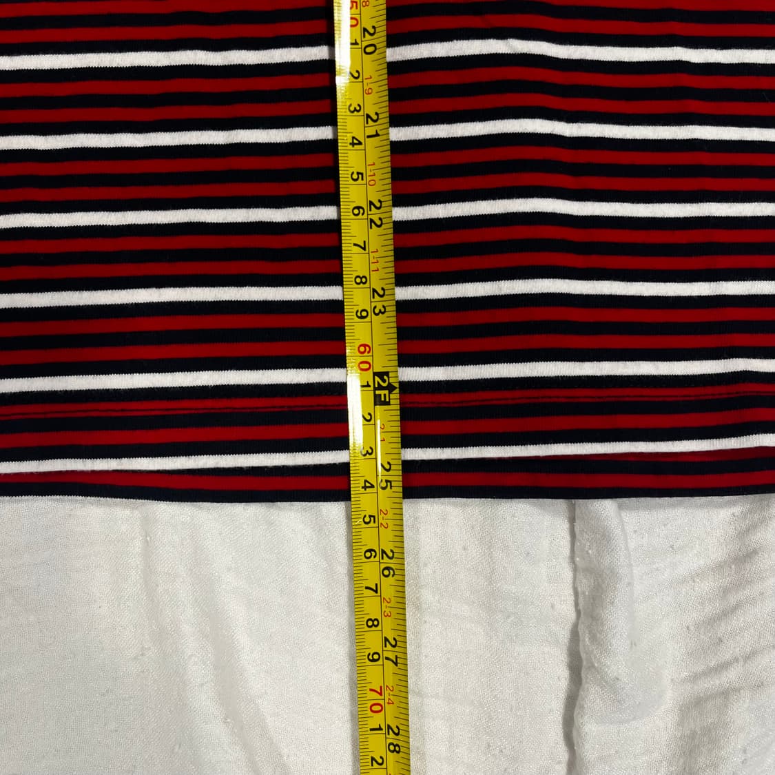 Maison Kitsuné 메종 키츠네 스트라이프 반팔 티셔츠 S 상품이미지3