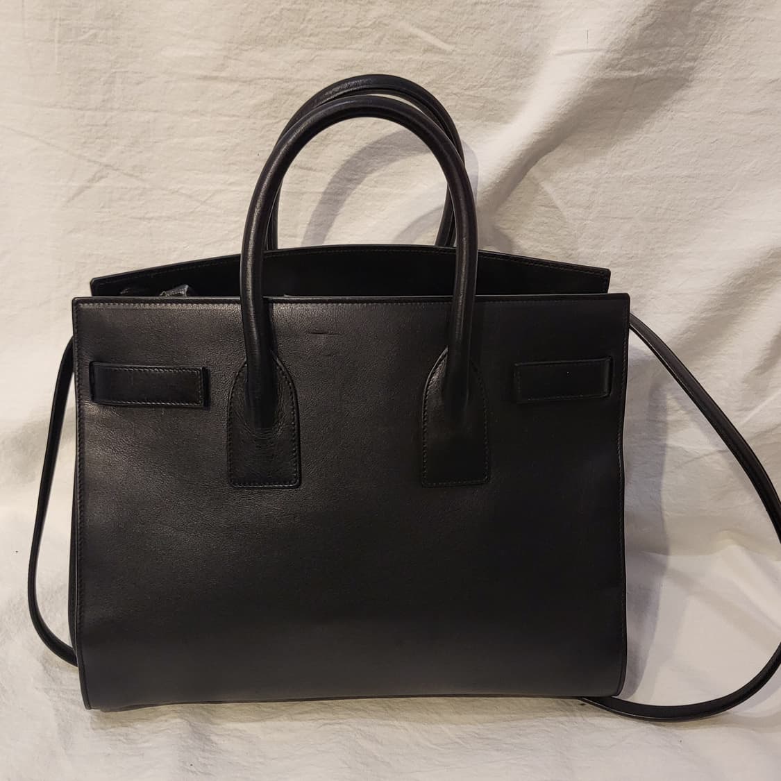 생로랑 삭 드쥬르 스몰 레더 토트백 크로스백 가방 상품이미지2