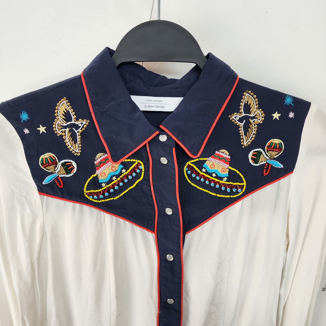 앤아더스토리즈 자수 웨스턴 셔츠 상품이미지2