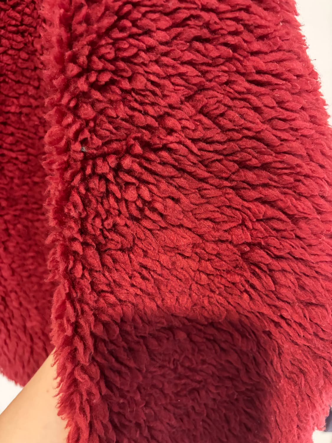 [S] 파타고니아 빈티지 딥파일 보르도 레드 후리스 상품이미지4