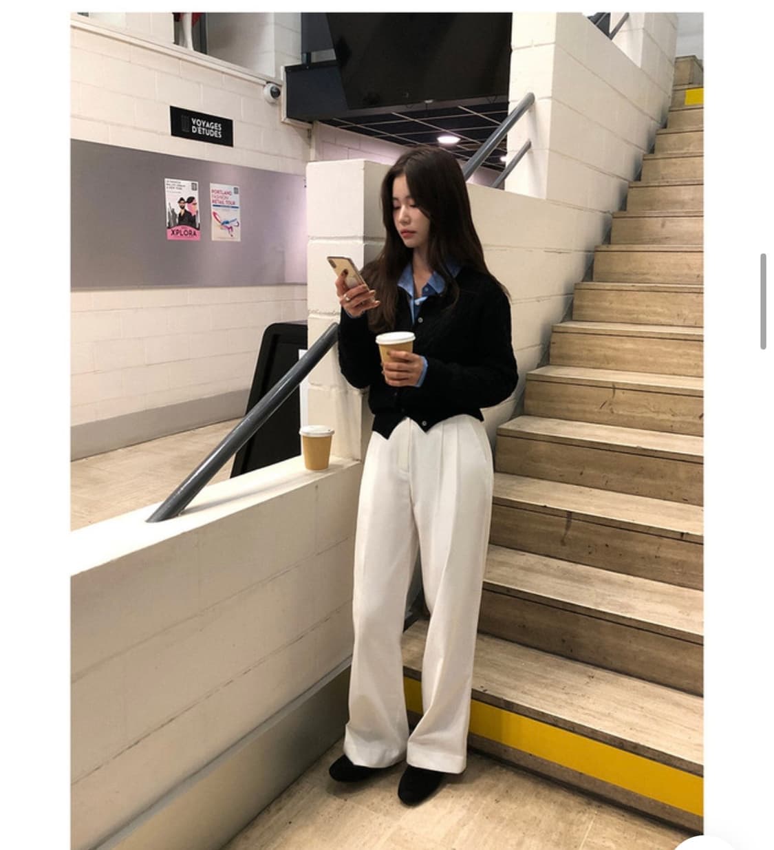 가내스라 제프 코튼 팬츠 아이보리 상품이미지5