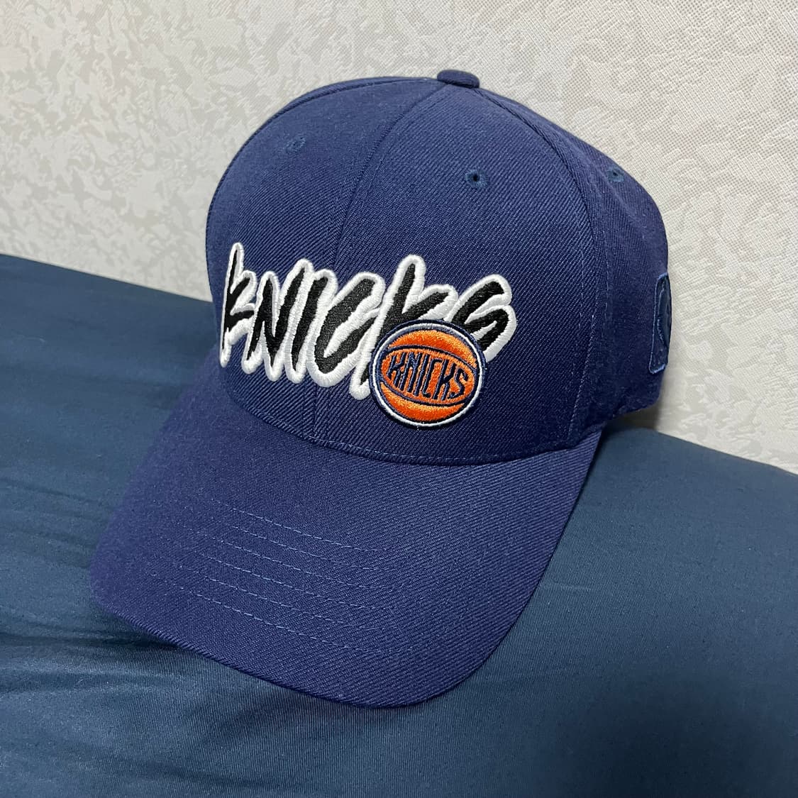 [NBA]엔비에이 레터링 딥네이비 볼캡(새상품) 상품이미지2