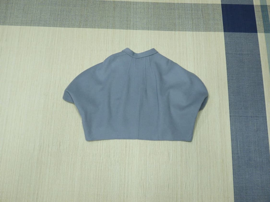 (85) 아르마니꼴레지오니 울 캐시미어 판초 숏자켓 상품이미지2