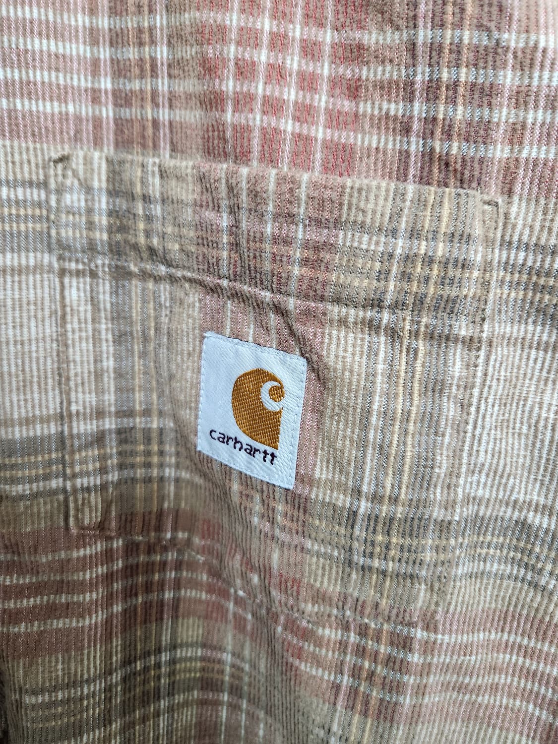 칼하트Carhartt 브라운 코듀로이 셔츠 XL - S104 상품이미지5