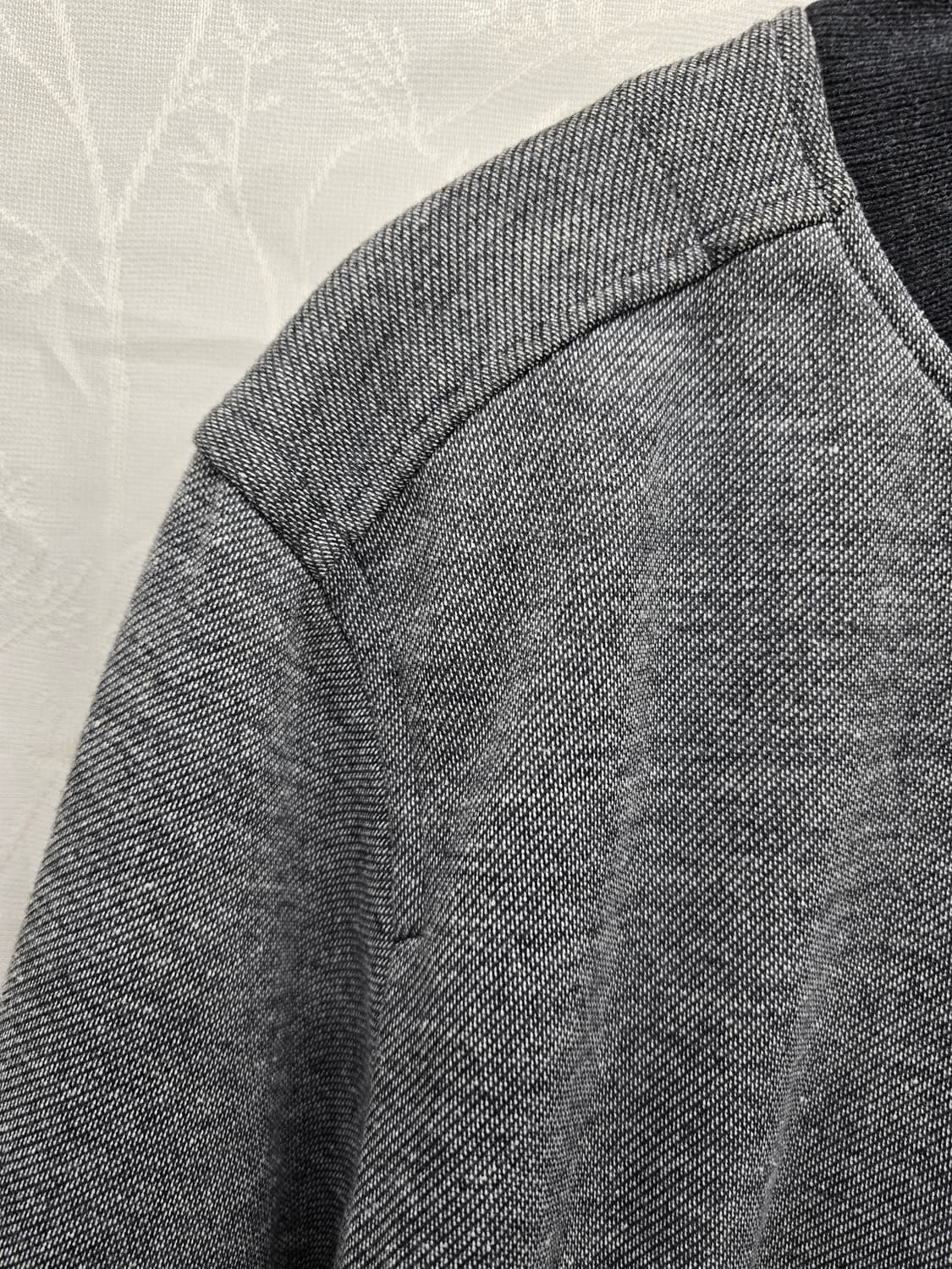 ikka 넥 라인 배색 봄버 자켓 상품이미지4